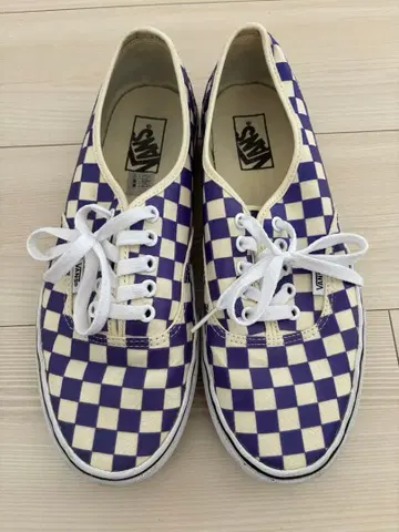 VANS authentic 오센틱 체커 9.5 27.5