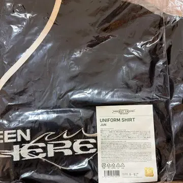 SEVENTEEN RIGHT HERE 유니폼 셔츠 준