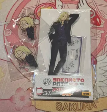사카모토 데이즈 캐릭터 복권 아크릴 스탠드 아크릴 키링 카미가마에