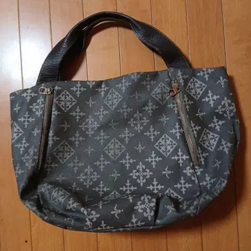 러셋 [ 대용량 ] 모노그램 토트백 그레이지