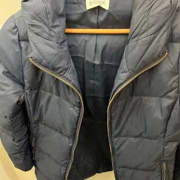 네이비 다운 자켓 M 플라스테