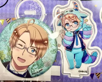 헤타리아 미국 캔뱃지 아크릴 스탠드