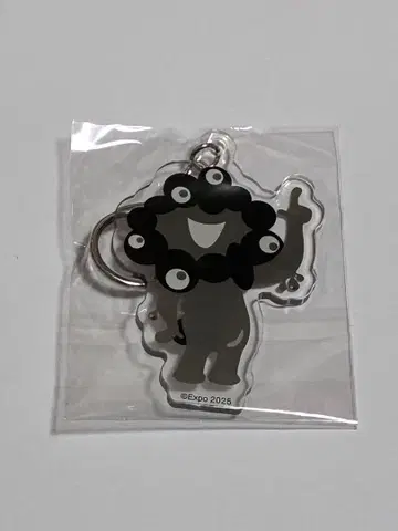 블랙 미야쿠미야쿠 아크릴 키링