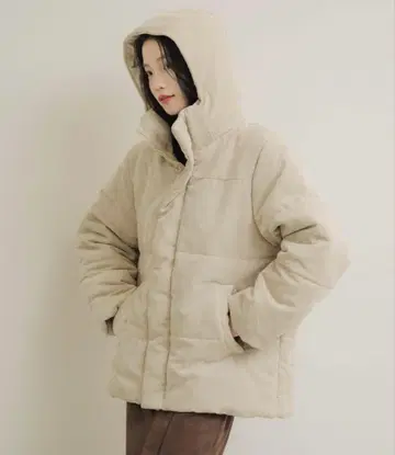 누나 NEUNA 코듀로이 다운