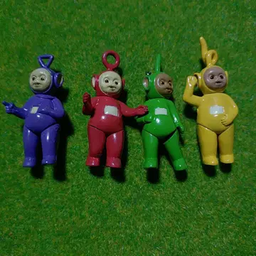 텔레토비즈 피규어 4개 세트 약 5cm 새상품