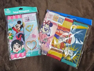 도쿄 디즈니랜드 캐릭터 타월 5개 세트