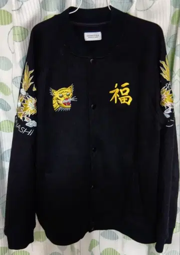 기나시 사이클 수베니어 바시티 자켓