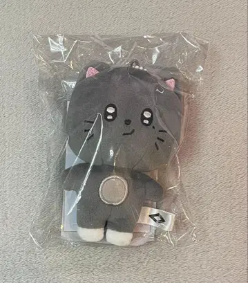 AHOF 아호프 한 10cm 봉제 인형 트레이딩 카드 포함 키링 하니