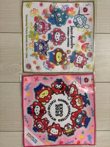 산리오 미야쿠미야쿠 EXPO 2025 미니 타월