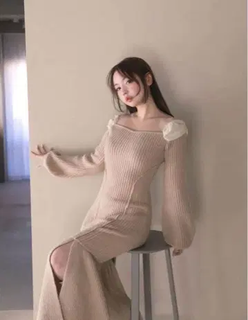 ANDMARY Merila Sheer Long Dress