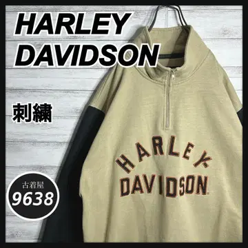 [ 구하기 어려움!! ] 할리데이비슨 자수 아치 로고 바이컬러