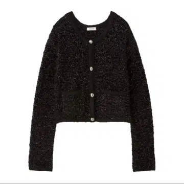 미사용 새상품/FRAY I.D/프레이 아이디/트위드 니트 가디건