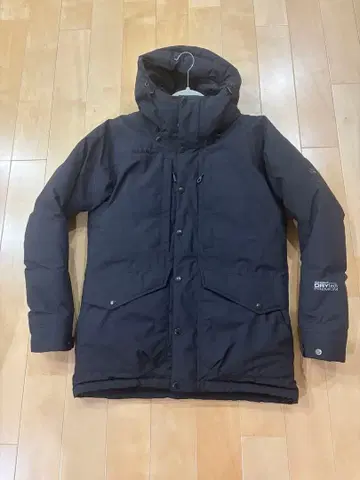 마무트 드라이 테크 프라임 다운 코트 블랙 남성용 사이즈 S