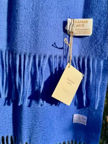 CLAPHAM ARCH 캐시미어 100% 스톨, 포근하고 부드러운 숄