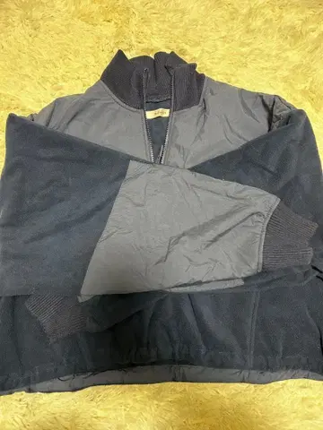 [ moussy ] 블루 플리스