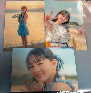 오오니시 아구리 가위바위보 한정판 브로마이드 전 3종류 컴프 세트