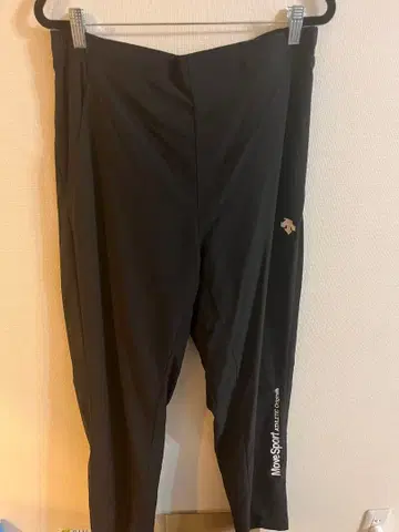 Movesports DESCENTE 블랙 조거 팬츠