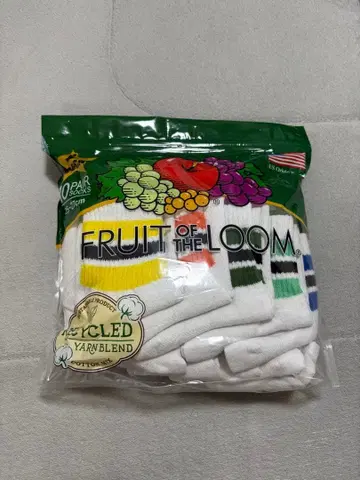 FRUIT OF THE LOOM 삭스 10족입