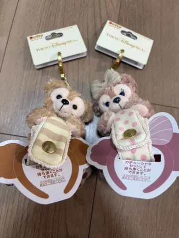 디즈니씨 더피 셰리메이 머리띠 홀더 미사용 새상품