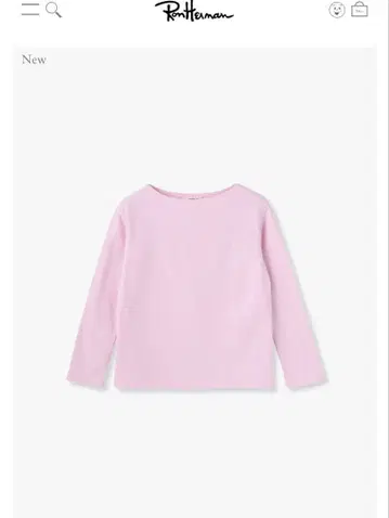 주말 한정 가격 오라리 론 헤르만 Boat Neck Sweat Shirt