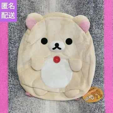 코리락쿠마 포동포동 봉제 인형 백팩