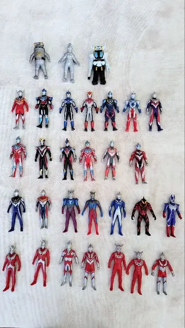 울트라맨 대 중 소 59체 및 괴수 묶음 판매 보틀맨 세트 덤 포함