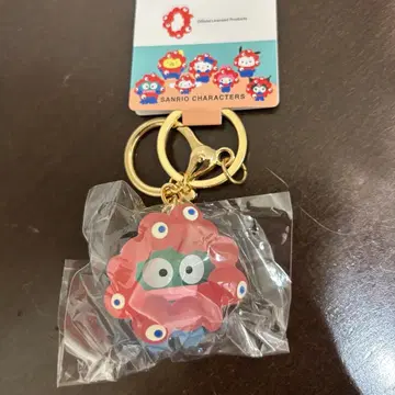 새상품 산리오 미야쿠미야쿠 클리어 키링 한교동 오사카 만박