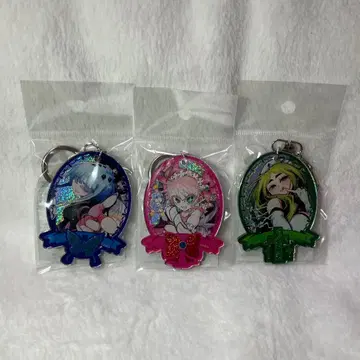 수어사이드 걸 아크릴 키링 3개 세트