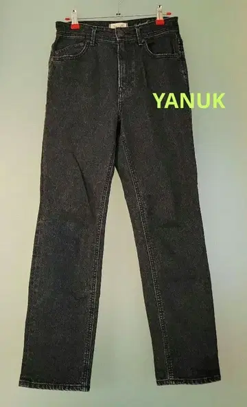 [YANUK] 하이웨스트 데님/ANNETTE/블랙