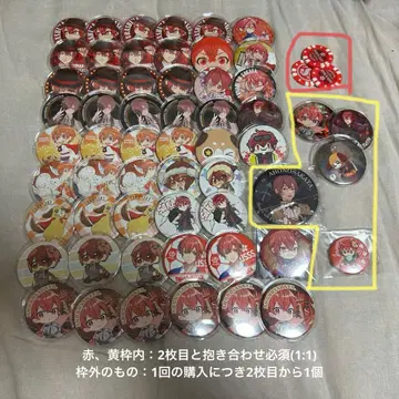 토나리노 사카타 아호노 사카타 로고 기본 실물 크기 캔뱃지 묶음 판매