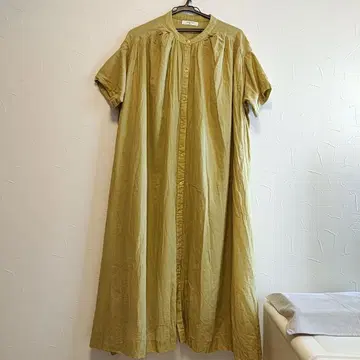 Samansa Mos2 사만사 모스모스 코튼 개더 원피스 프론트