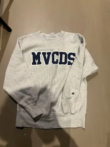 Champion 90s 리버스 위브 MVCDS 맨투맨 그레이