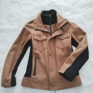 [ 새상품급 ] 세만틱 디자인 M-65 밀리터리 자켓 울 혼방