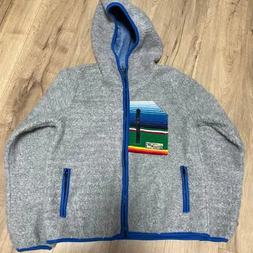 티티카카 TITICACA 플리스 자켓 M-1 그레이/블루 새상품