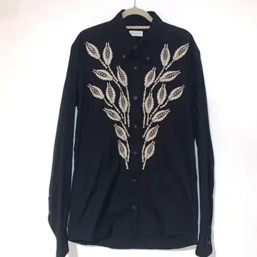 DRIES VAN NOTTEN 셔츠 자수 꽃무늬 올 패턴