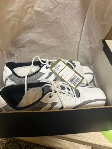 Ignio 골프화 화이트/블랙/빨간색 새상품