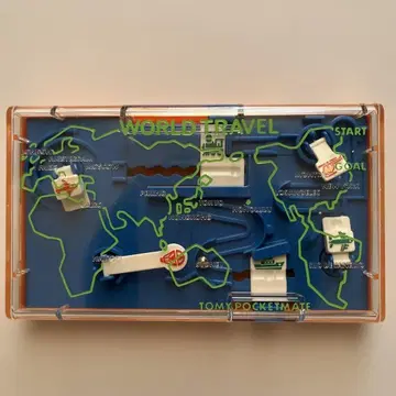 타미 포켓 메이트 월드 트래블 게임 일본제 레트로