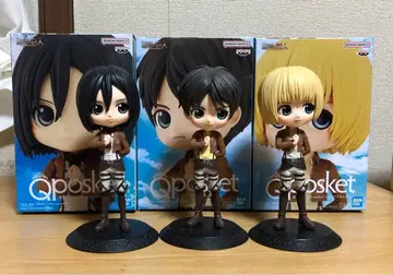 진격의 거인 qposket 피규어 엘렌 미카사 알민