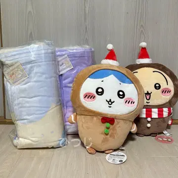 치이카와 초 BIG 마이어 담요 진저맨 BIG 봉제 인형