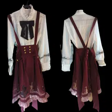 Amavel Swing Jazz Band 블라우스 & 오버롤 스커트