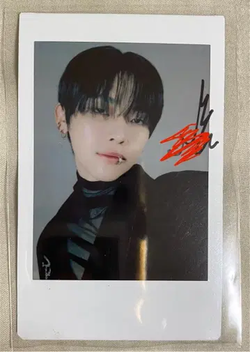 &TEAM 엔치 니콜라스 폴라로이드 사인