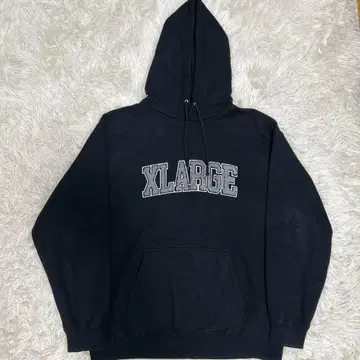 XLARGE 후드티 블랙