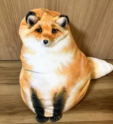 YOU+MORE! 북극여우 봉제 인형 쿠션