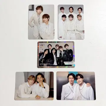 Kis-My-Ft2 콘서트 굿즈 2023 사진 카드 5장 세트