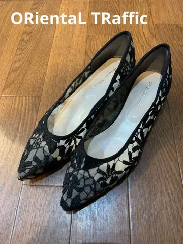 새상품급 ORientaL TRaffic 오리엔탈 트래픽 레이스 펌프스