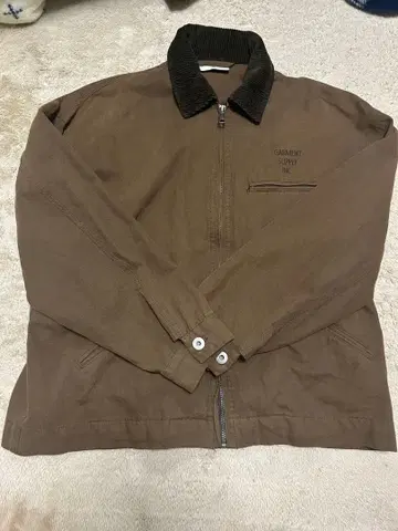 브라운 코튼 점퍼