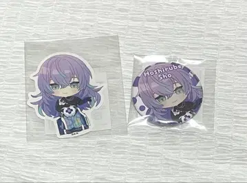 니지산지 호시미치 쇼 니지산지 푸치 2024 캔뱃지 스티커