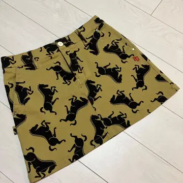 PEALY GATES 말 프린트 캐주얼 스커트