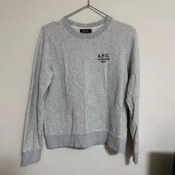 A.P.C. 그레이 맨투맨 S