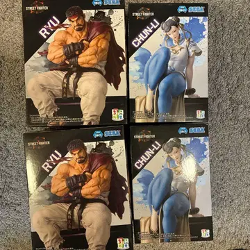 [ 4개: 미개봉 새상품 ] 스트리트 파이터 피규어 류 춘리